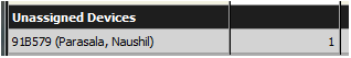 An example of the Unassigned Devices area.