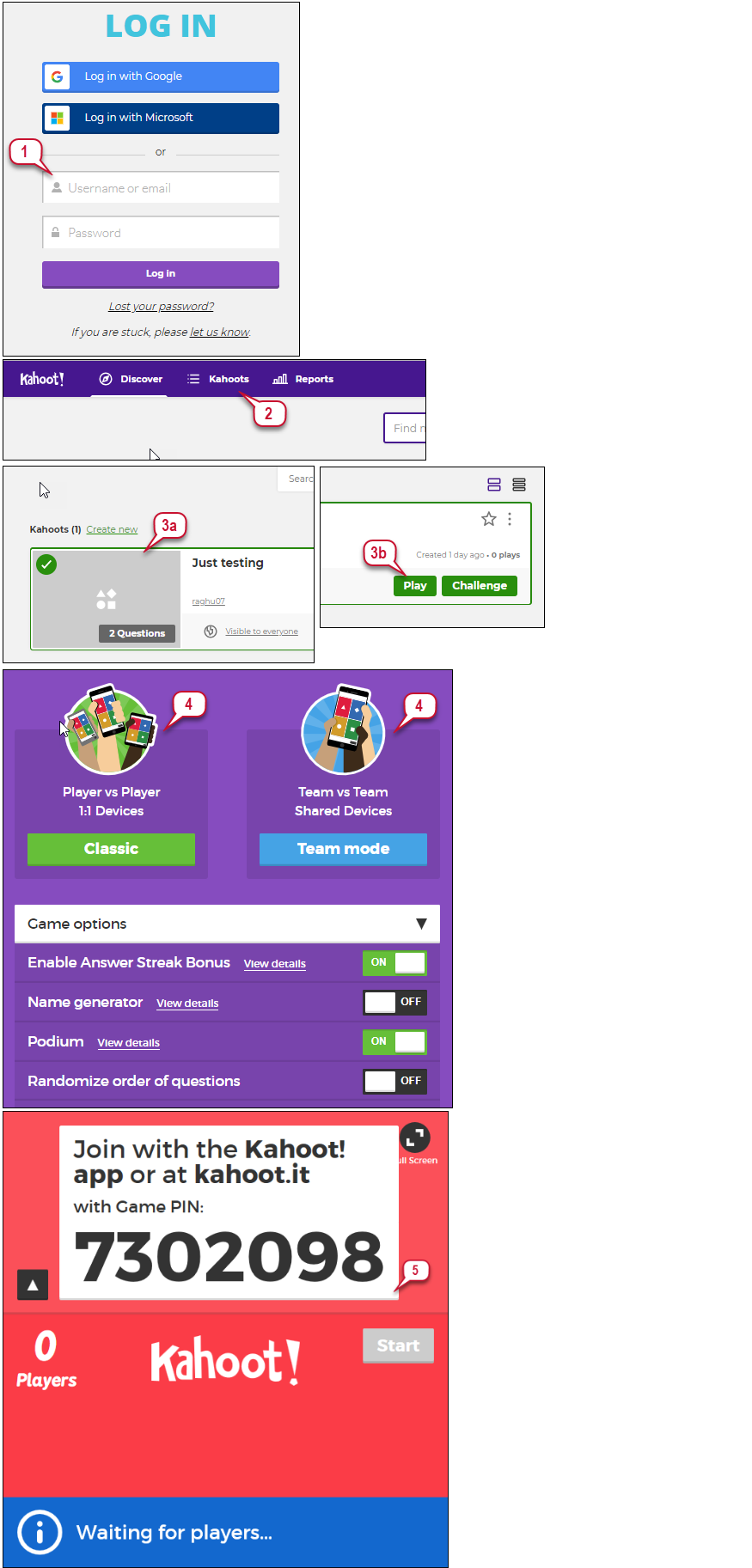 Kahoot! for schools: how it works