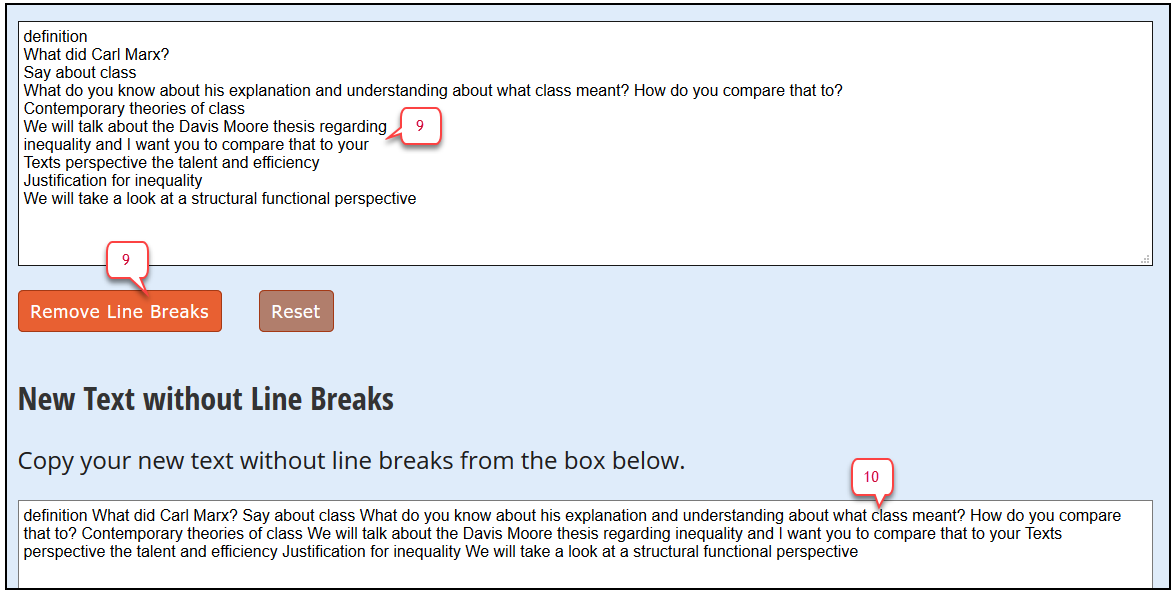 how to remove quick text paste