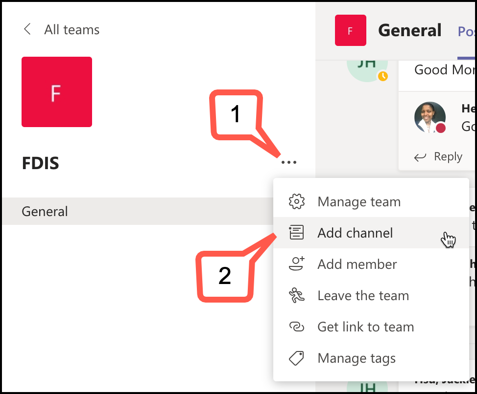 how do channels work in microsoft teams