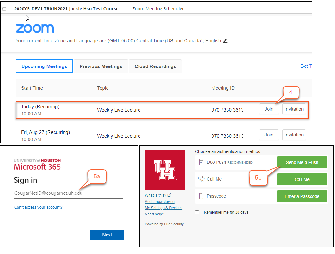 Zoom Instructions for Login - SECU Family House