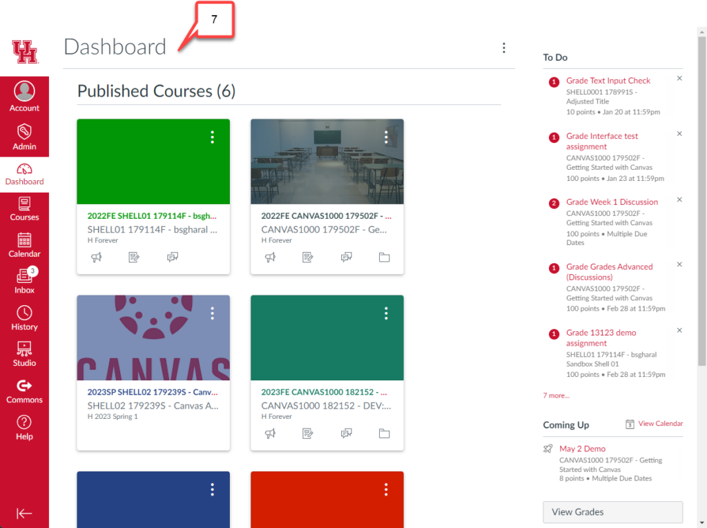 7 canvas dashboard